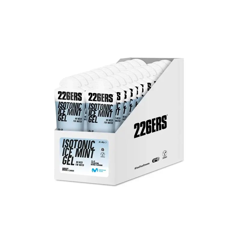 226Ers Isotonic Ice Gel Gel Isotónico Menta, 24x68 gr