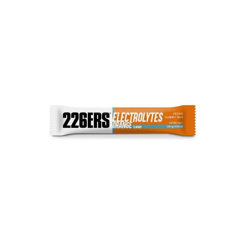 226Ers Vegan Gummy Bar Barrita Energética De Gominola Naranja, 30 gr
