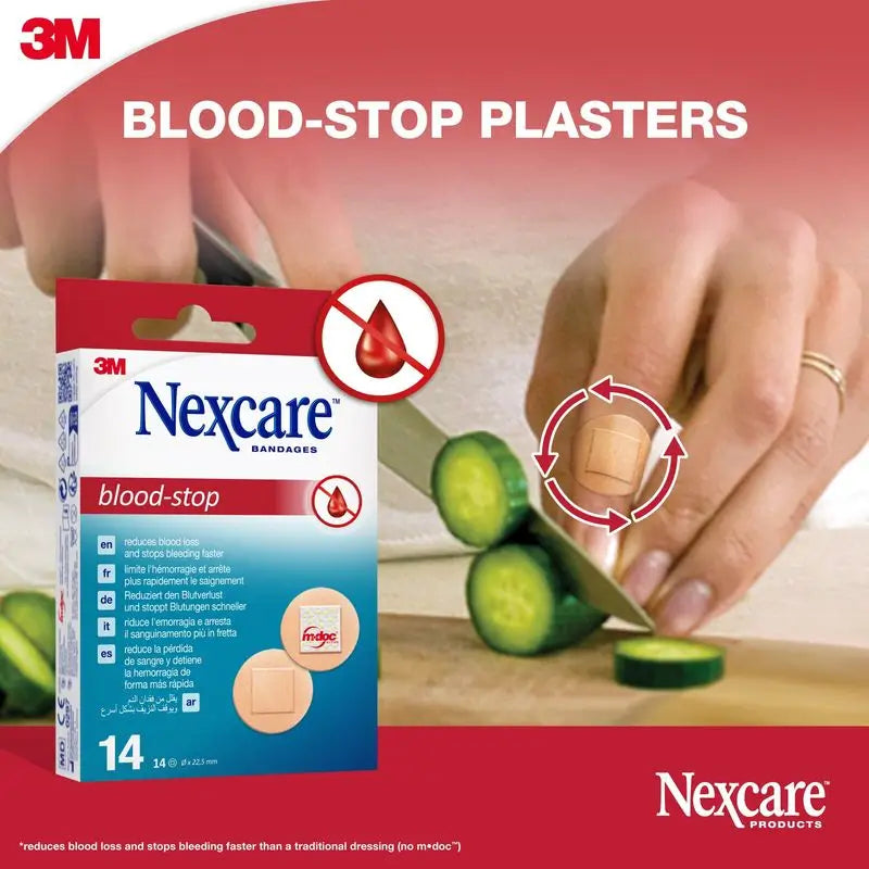 3M Nexcare Blocca-sangue tampone coagulante 14 pz.