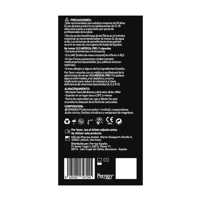 Xls Medical Pro7 Confezione 3x180 Capsule