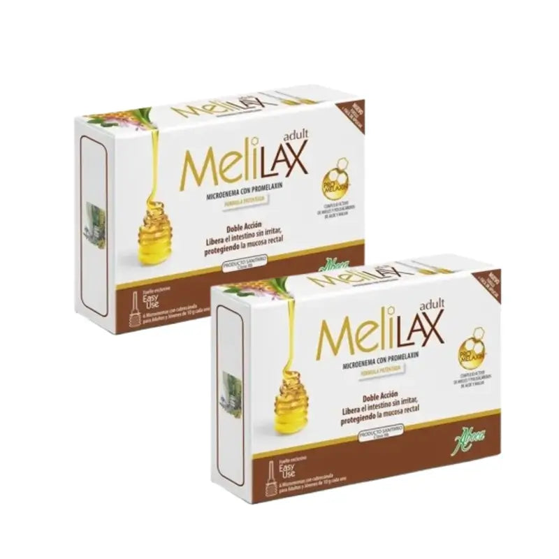 Aboca Melilax Adulti, 2x6 microenemi da 10 grammi