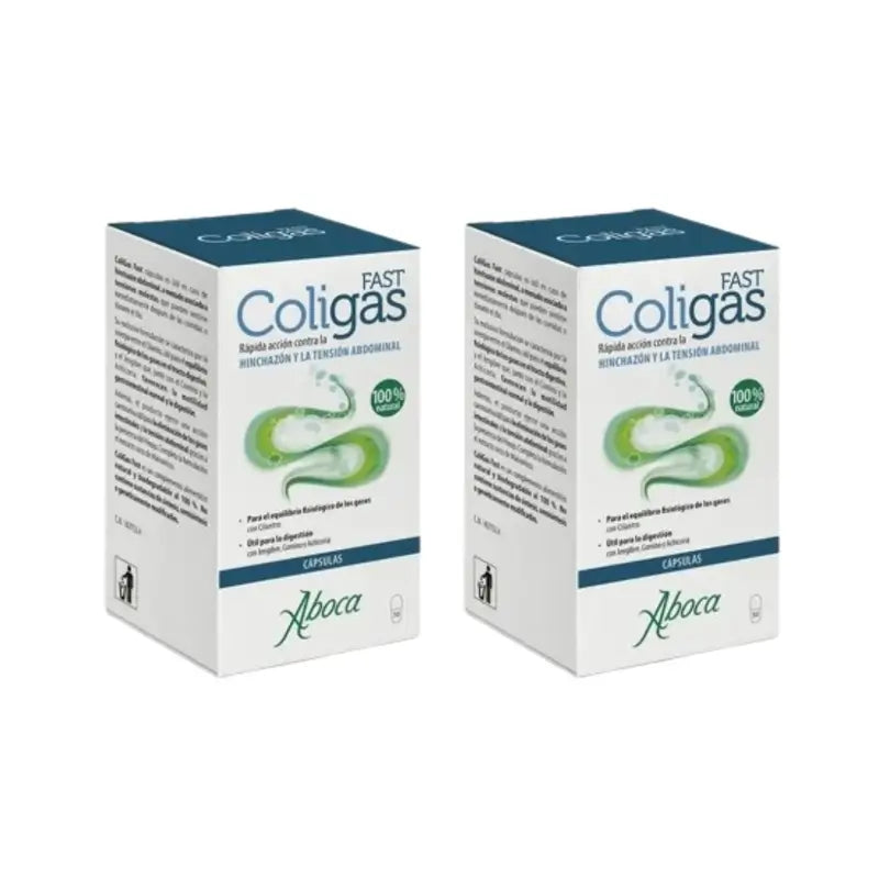 Aboca Coligas Bottiglia Veloce, 2X50 Capsule