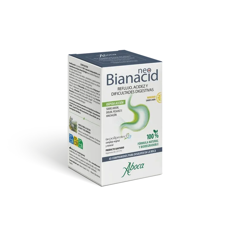 Aboca Neobianacid Lemon, 45 compresse