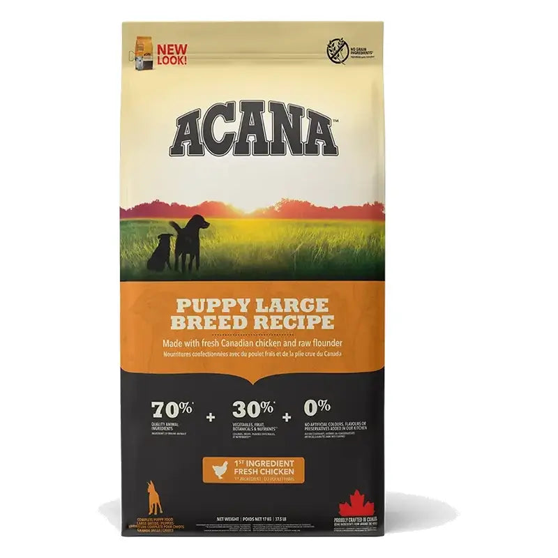 Acana Canine Puppy Heritage Large Breed 17 kg di cibo per cani