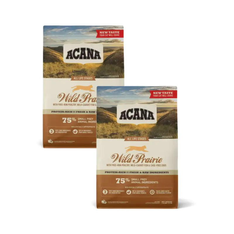 Acana Feline Adult Wild Prairie Pack 2 x 1,8 kg mangime per gatti