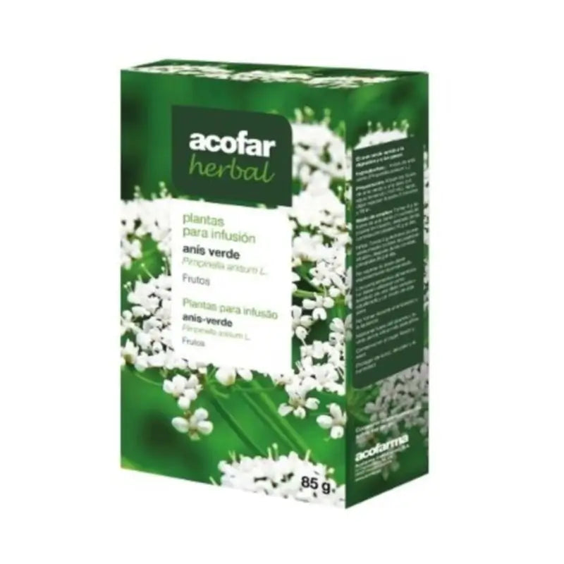 Acofar Green Aniseed Infusion Fruit Acoherbal, 85g