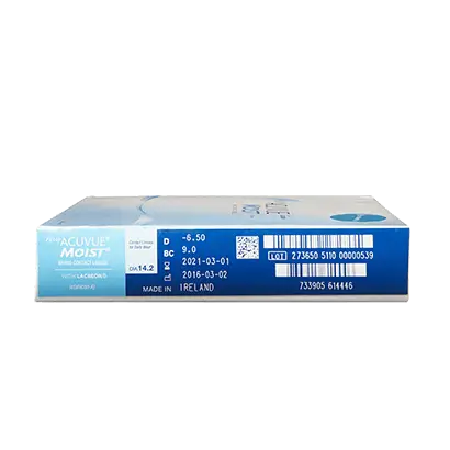 Acuvue 1 Day Moist Daily Spherical Lenses , 90 unità