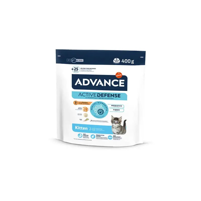 Advance Feline Feline Kitten Chicken Rice 400Gr, cibo per gatti
