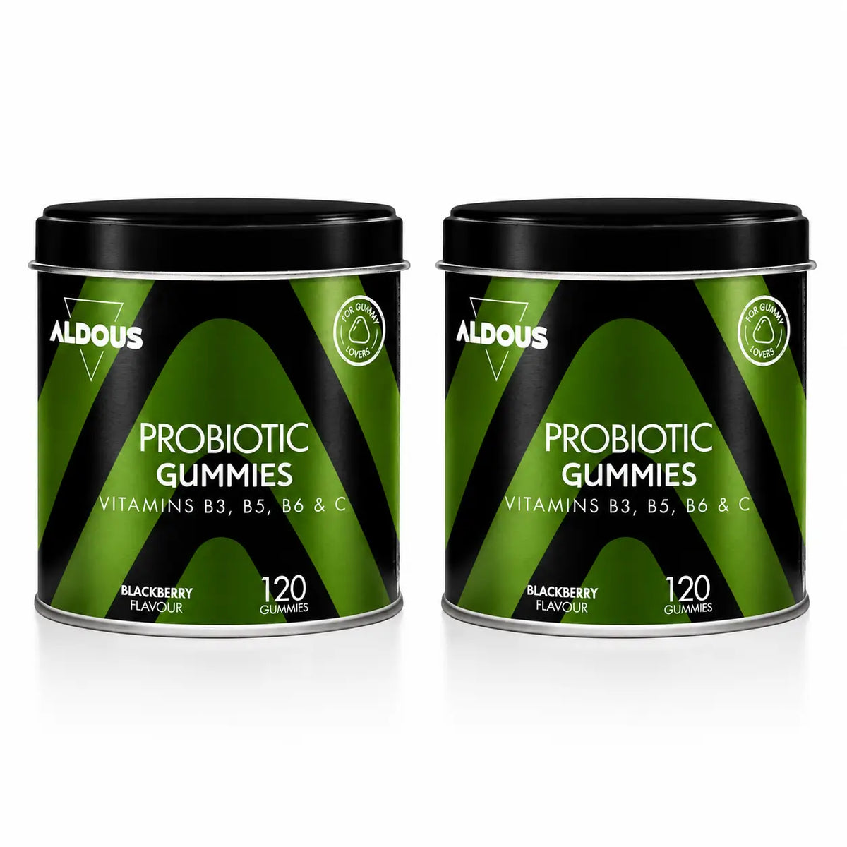 Aldous Bio Probiotici con Vitamine in Gummies , 120 , confezione 2