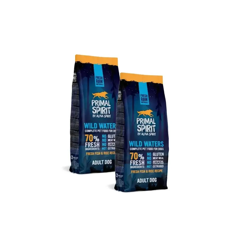 Alpha Spirit Primal Wild Waters 12 kg, pack of 2