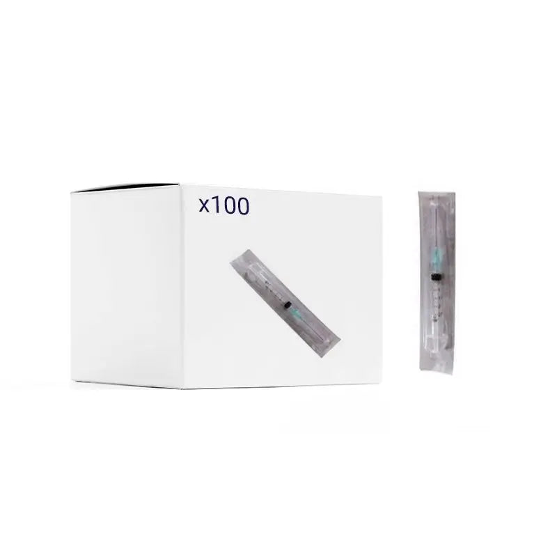 Siringa Alvita Pack con ago sterile 2,5 (0,8X40Mm), 100 unità