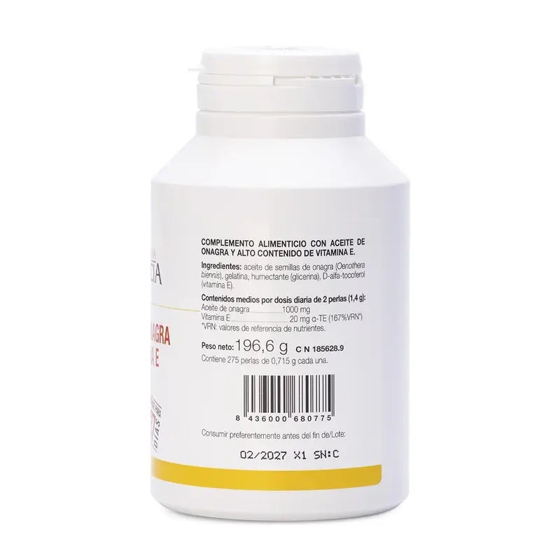 Ana Maria Lajusticia Olio di enotera + Vitamina E, 275 capsule molli