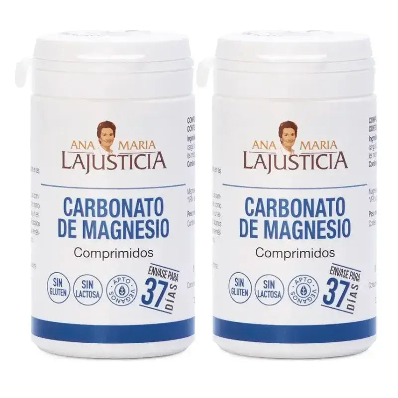 Ana Maria Lajusticia Magnesio Carbonato, Confezione 2 x 75 compresse