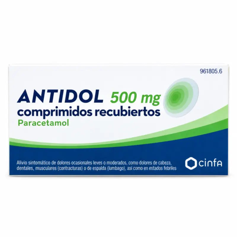 Antidol 500 mg 20 compresse rivestite con film