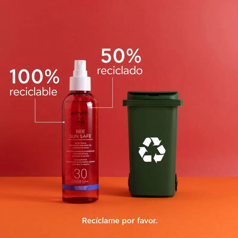 APIVITA Olio Corpo Abbronzatura Perfetta SPF30 200 ml