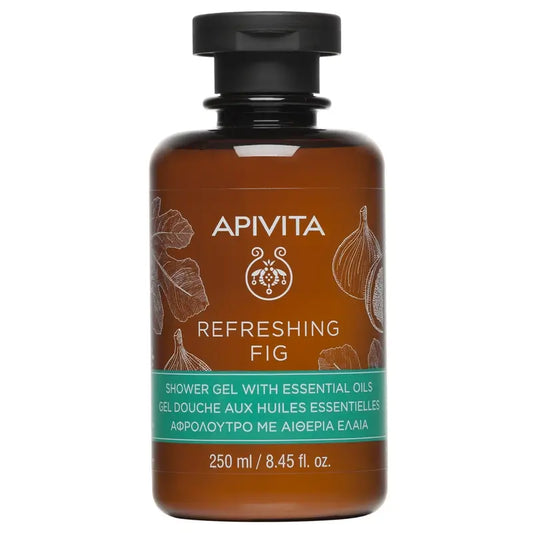 APIVITA Gel da bagno rinfrescante al fico 250 ml
