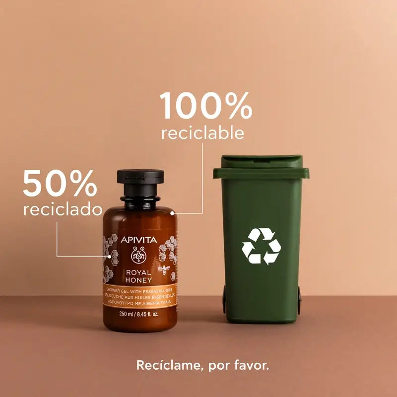 APIVITA Royal Honey Gel doccia al miele 250 ml