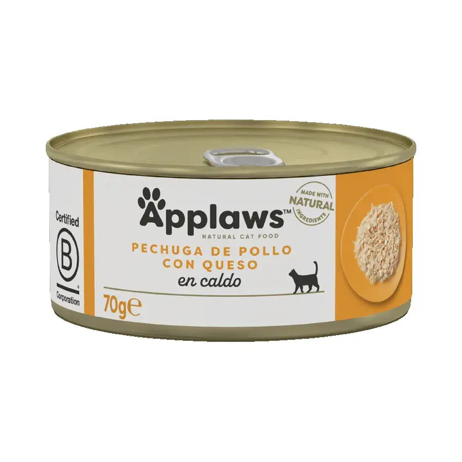 Applaws Cat Pollo in scatola con formaggio 24X70Gr