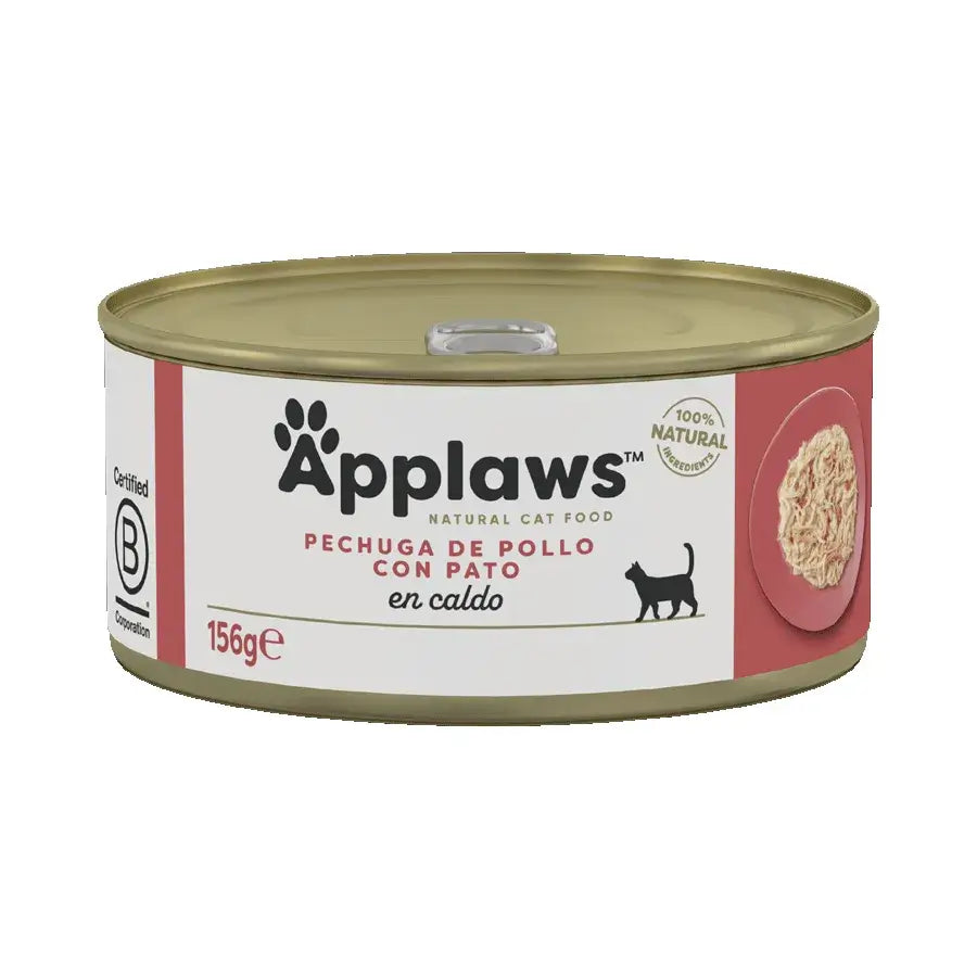 Applaws Cat Chicken & Duck Lattina 24X156Gr