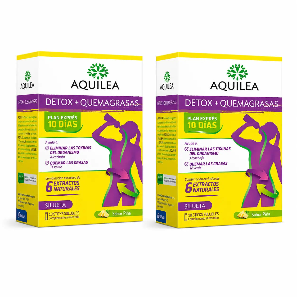 Aquilea Detox 10 bustine, confezione da 2