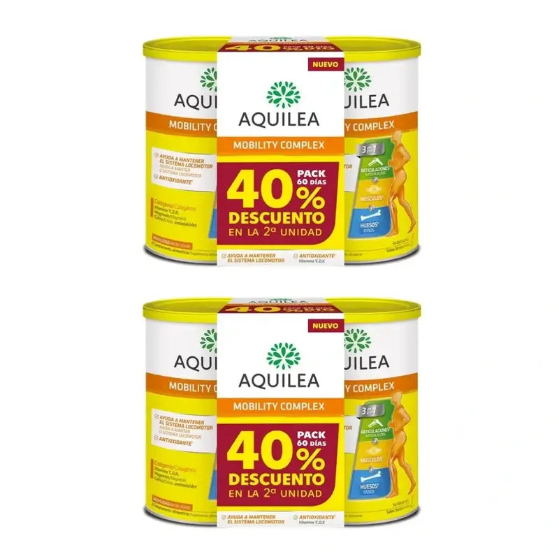 Aquilea Duplo Articolazioni Collagene + Magnesio 2a Unità Sconto 40%, Confezione da 2