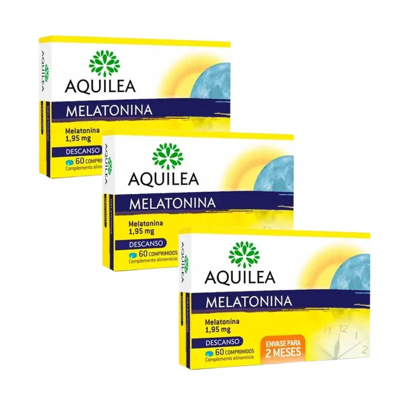 Aquilea Melatonina 1,95 mg Confezione 3 x 60 Compresse