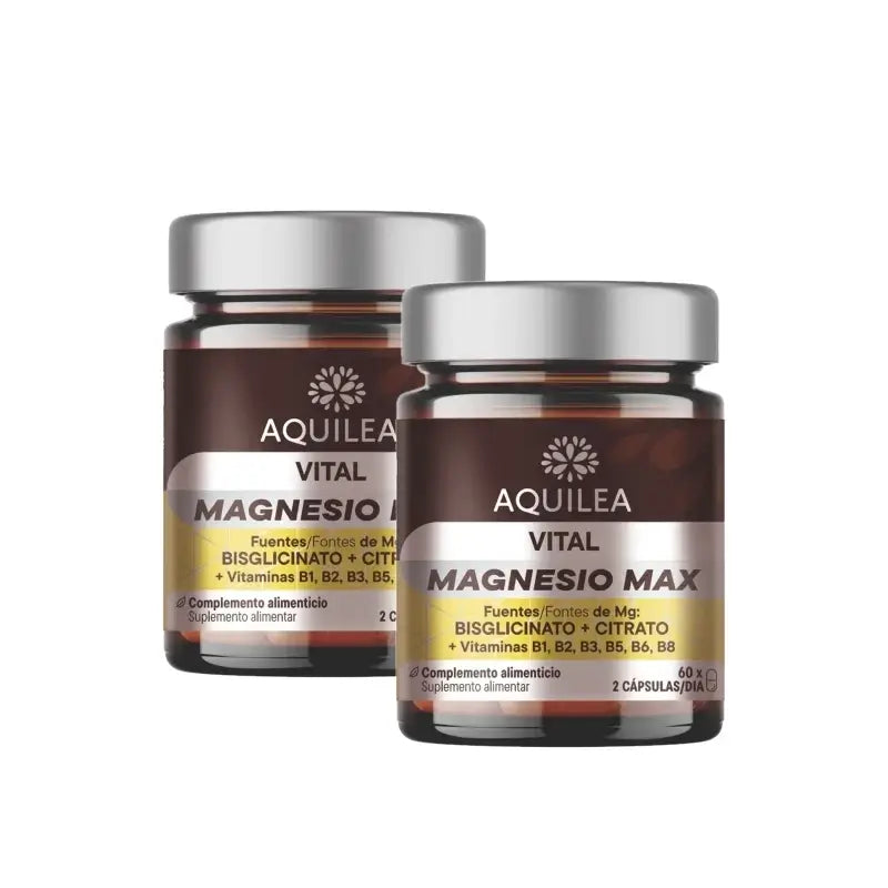 Aquilea Vitals Magnesio Plus, 60 capsule, confezione da 2
