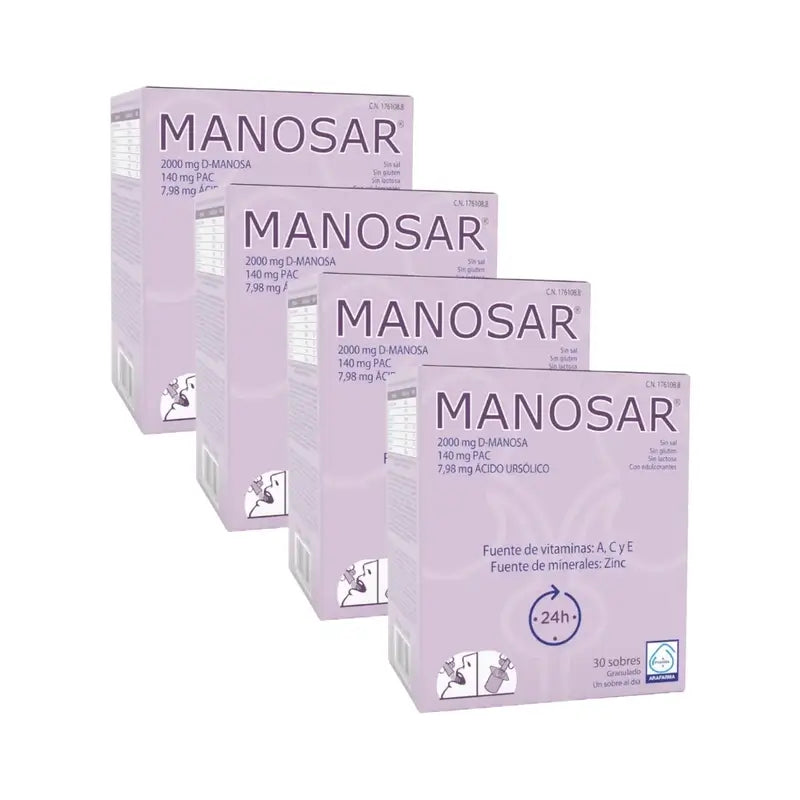 Arafarma Manosar, 4X30 Bustine