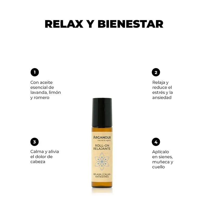 Arganour Roll-On rilassante per il corpo, 10 Ml