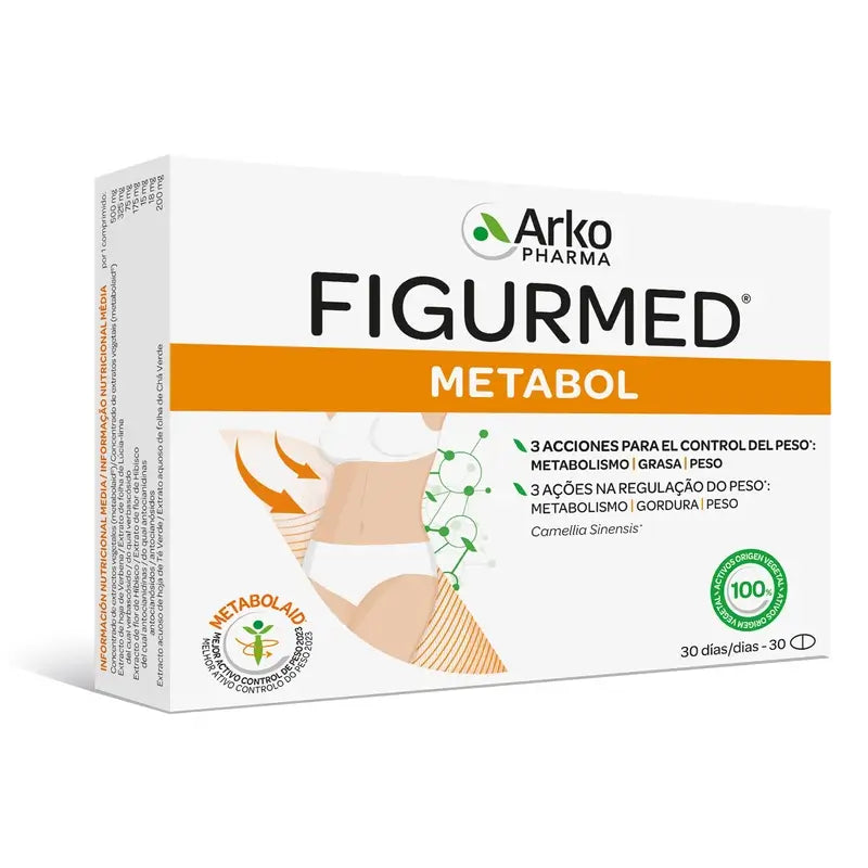 Arkopharma Figurmed Metabol, 30 compresse