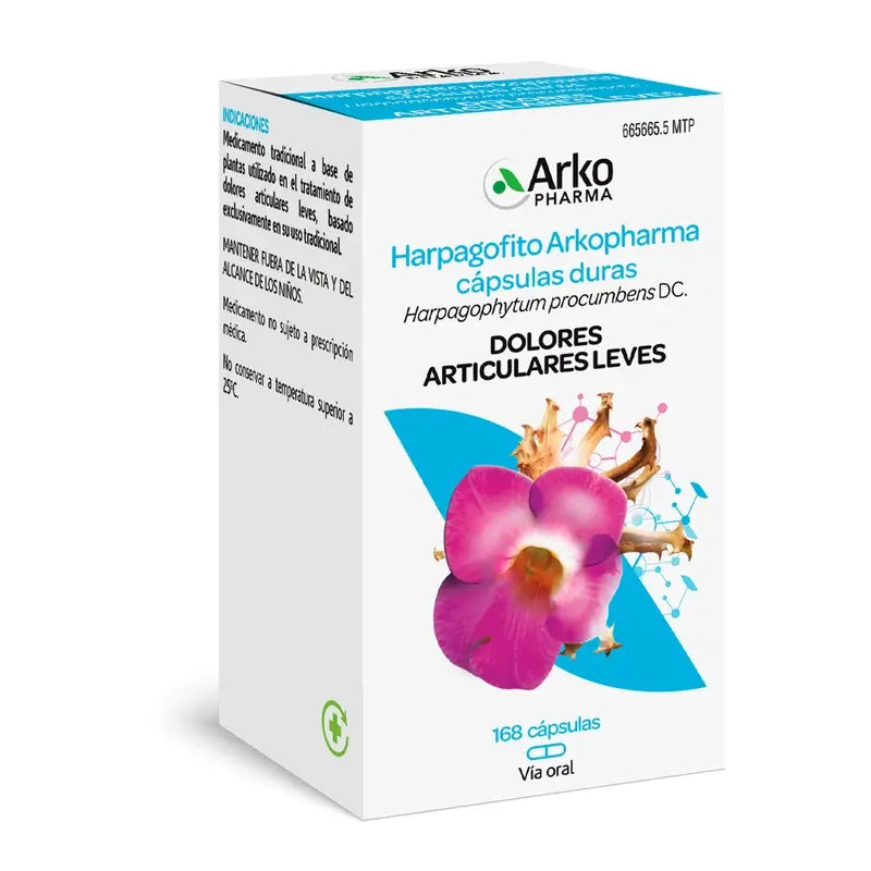 Arkocápsulas Harpagofito 168 Capsules Arkopharma
