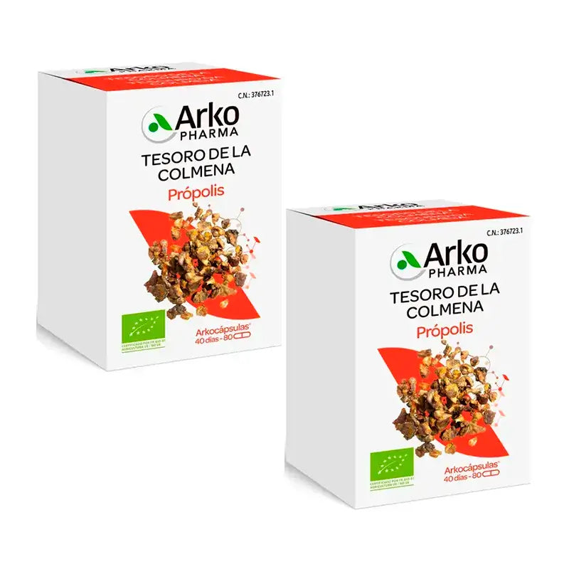 Arkopharma Propoli Bio, 2X80 capsule