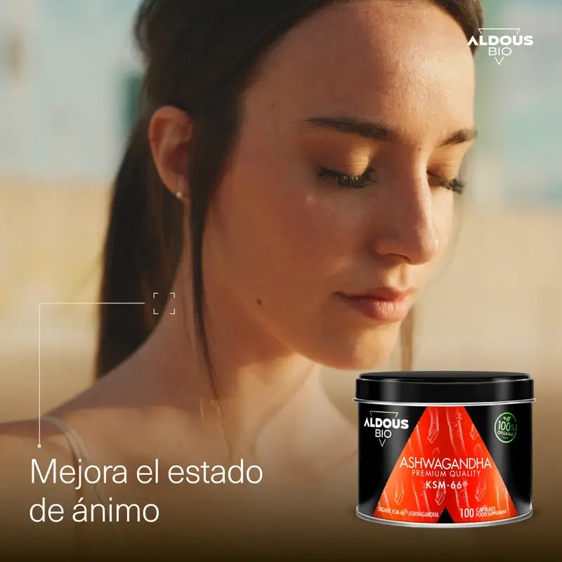 Aldous Ashwagandha Ksm-66 Biologico, 600 mg