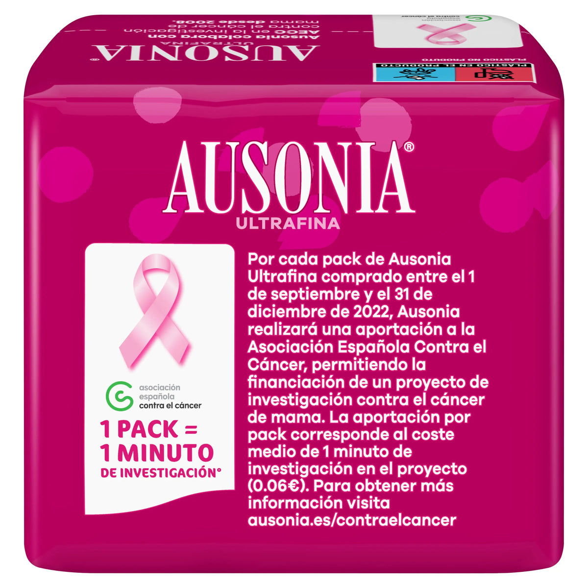 Ausonia Ultrafine Super Pads con ali , 12 unità