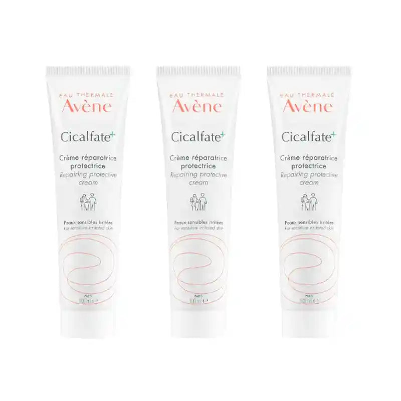 Avène Cicalfate Crema Riparatrice, 3x100 ml