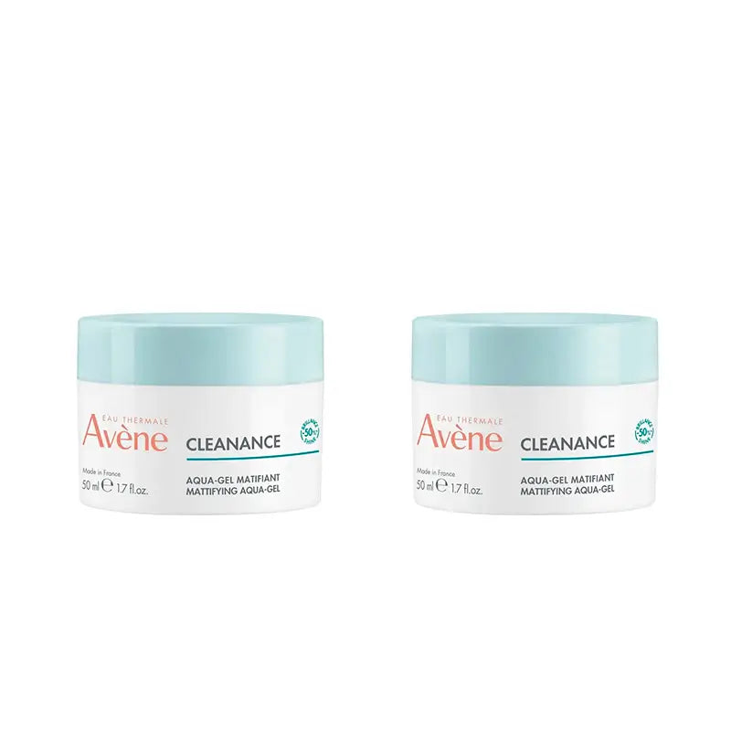 Avène Cleanance Aqua Gel opacizzante, 2X50 Ml