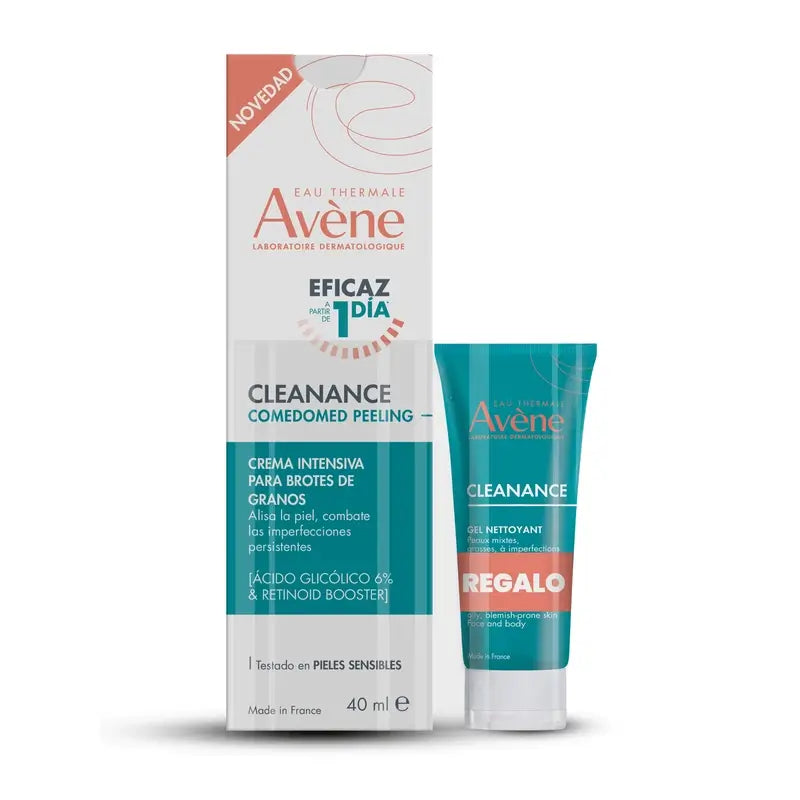 Avène Cleanance Comedomed Peeling 40 Ml + Cleanance Gel detergente 15 Ml