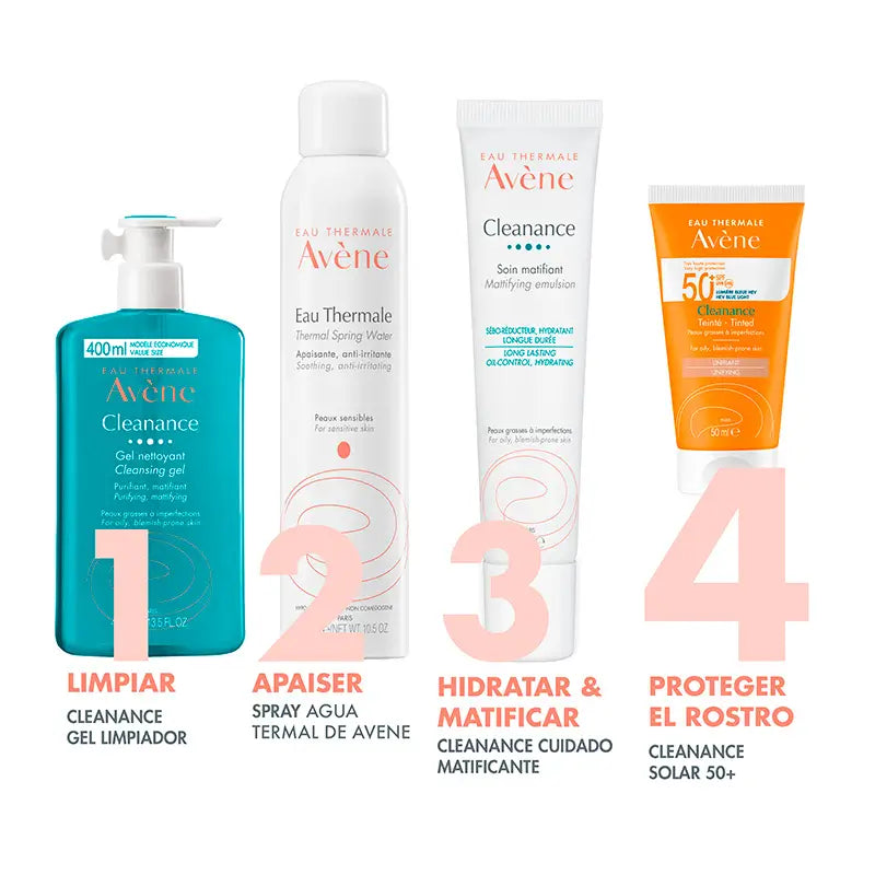Avène Cleanance SPF 50+ Protezione viso con colore 50 ml