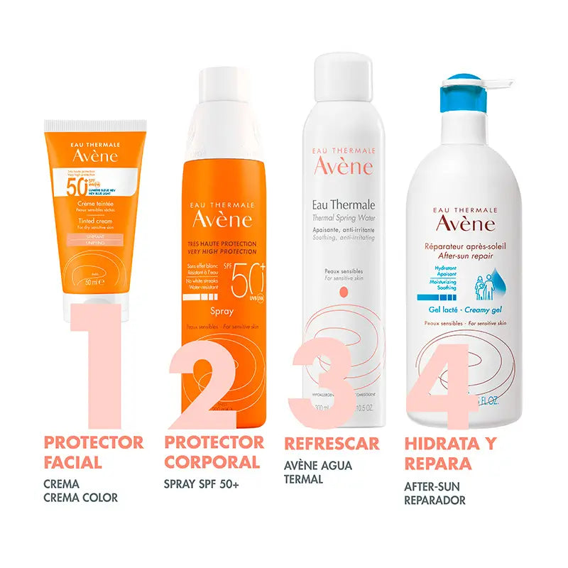Avène Protezione solare per pelli sensibili SPF 50+ Colore 50 ml