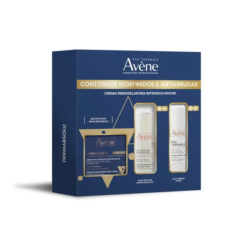 Avène Pack DermAbsolu Crema da notte 40 ml + Omaggio: Acqua termale 50 ml e Acqua micellare 50 ml