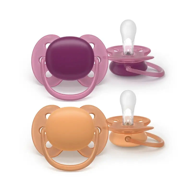 Avent 2 Succhietti ultra morbidi +18M