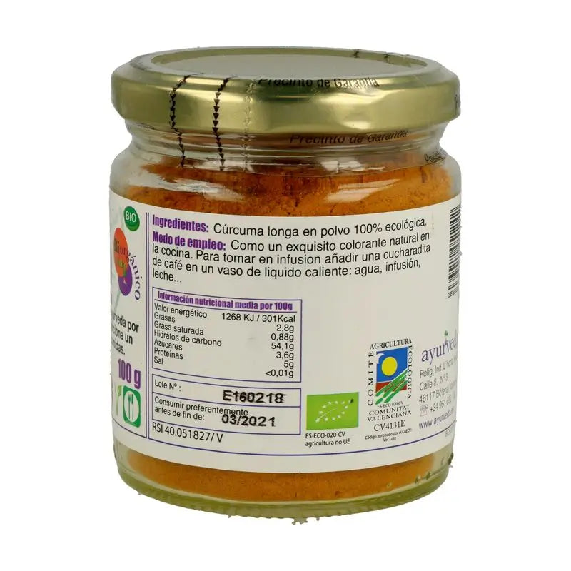 Ayurveda Curcuma Zafferano Hindu , 100 g