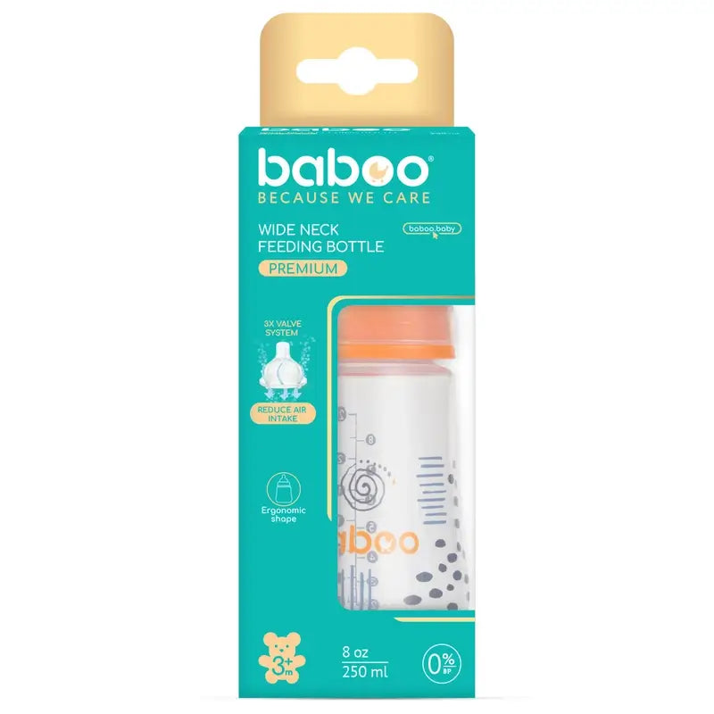 Bottiglia anticolica Baboo 3+ mesi Blue Haze, 250 ml