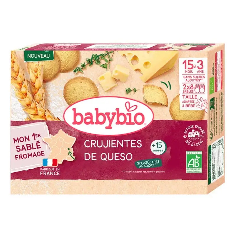 Babybio Croccantini al formaggio , 72 grammi
