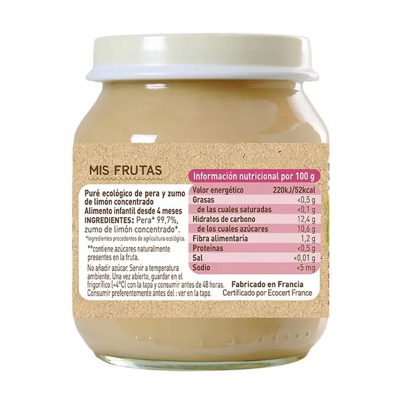 Pera Babybio, 130 g
