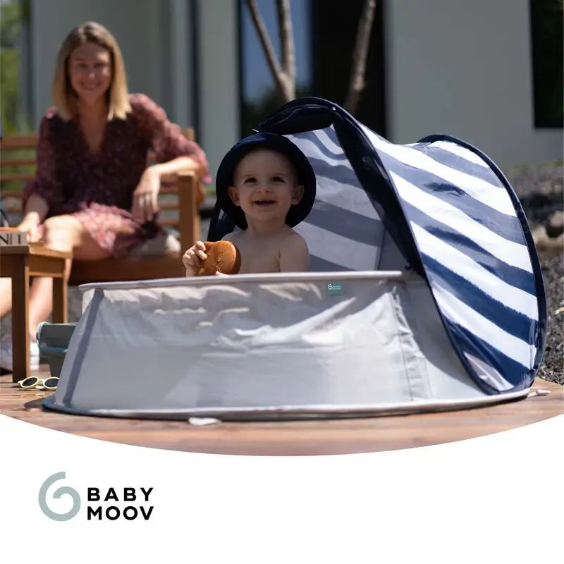 Babymoov Anti-UV UPF 50+ Area giochi con mini-piscina Aquani Provence
