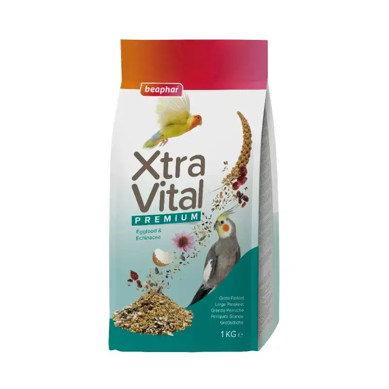 Beaphar Xtravital Cocorite grandi, 1 kg