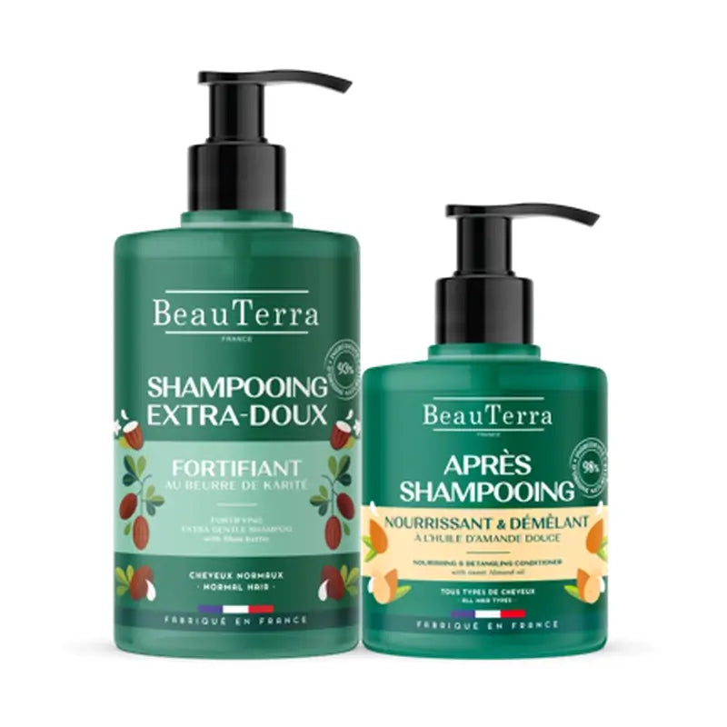 Beauterra Pack Shampoo Fortificante 750 Ml + Balsamo 500 Ml