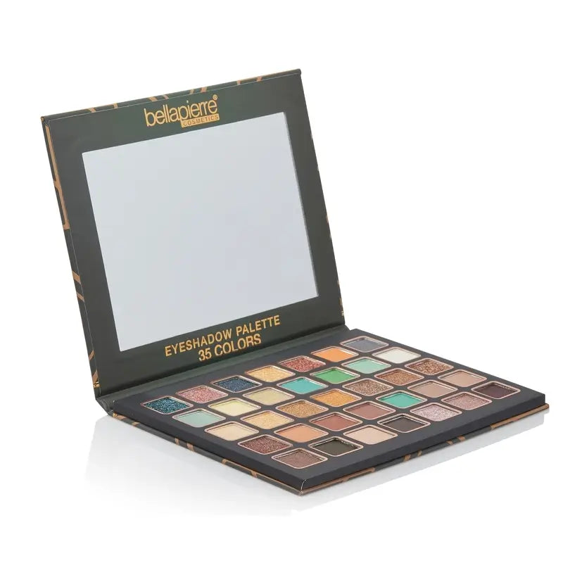 Bellapierre Cosmetics Emerald City Palette di ombretti, 35 colori , 38 g