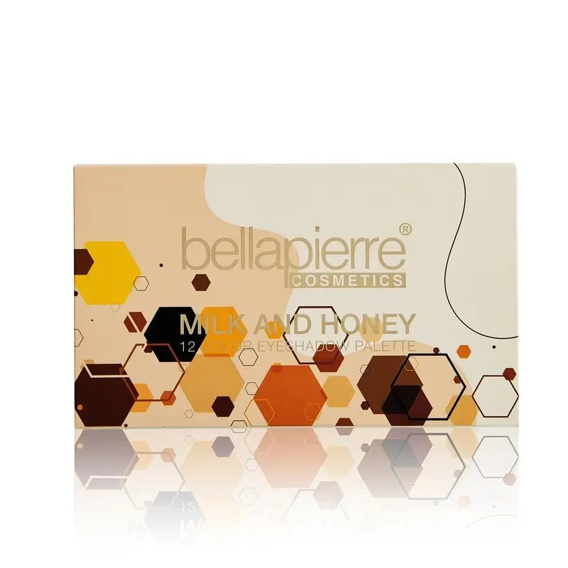 Bellapierre Cosmetics Milk & Honey Palette di ombretti, 12 colori , 25 g